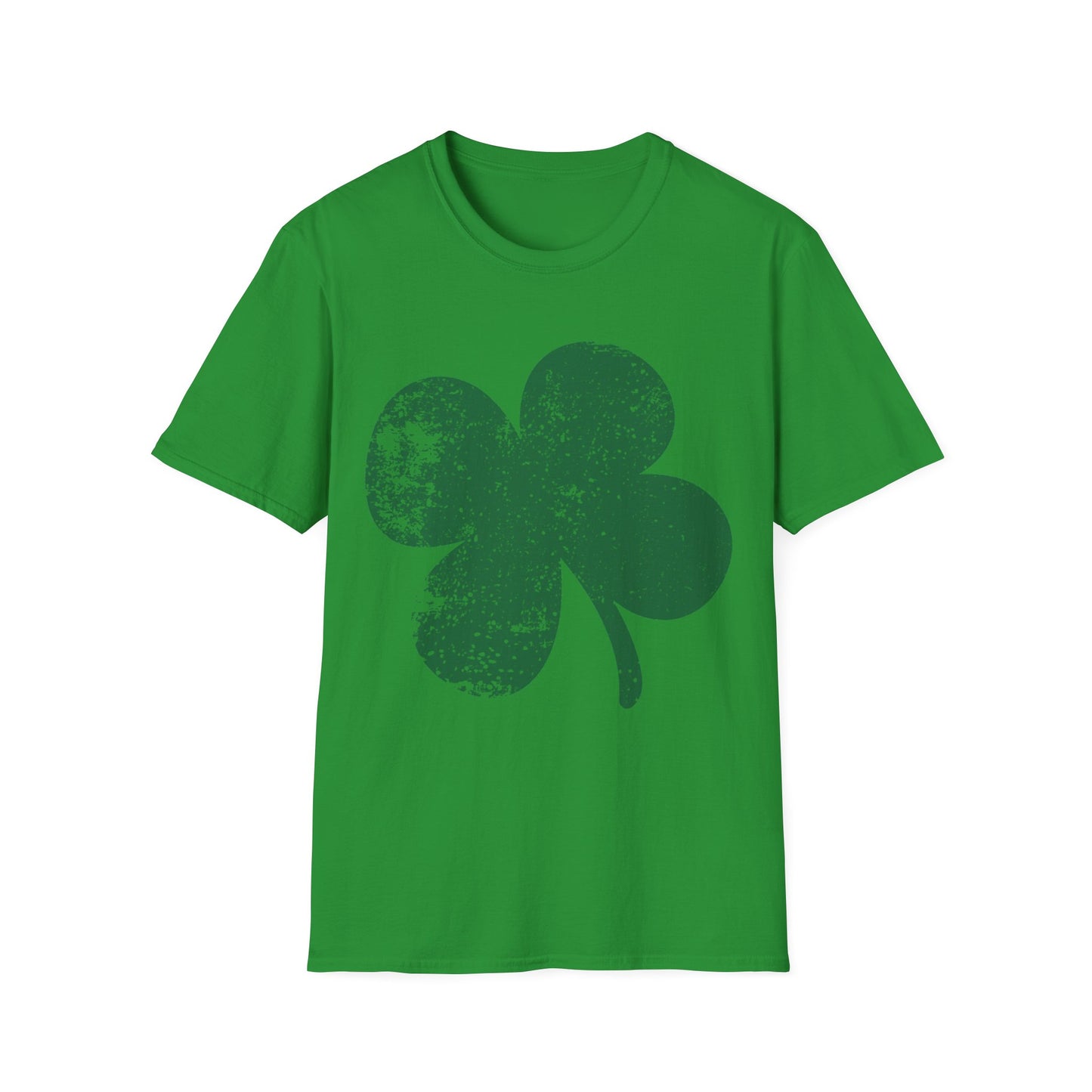 St. Patrick's Day T-Shirt - Lucky Four Leaf Clover Design