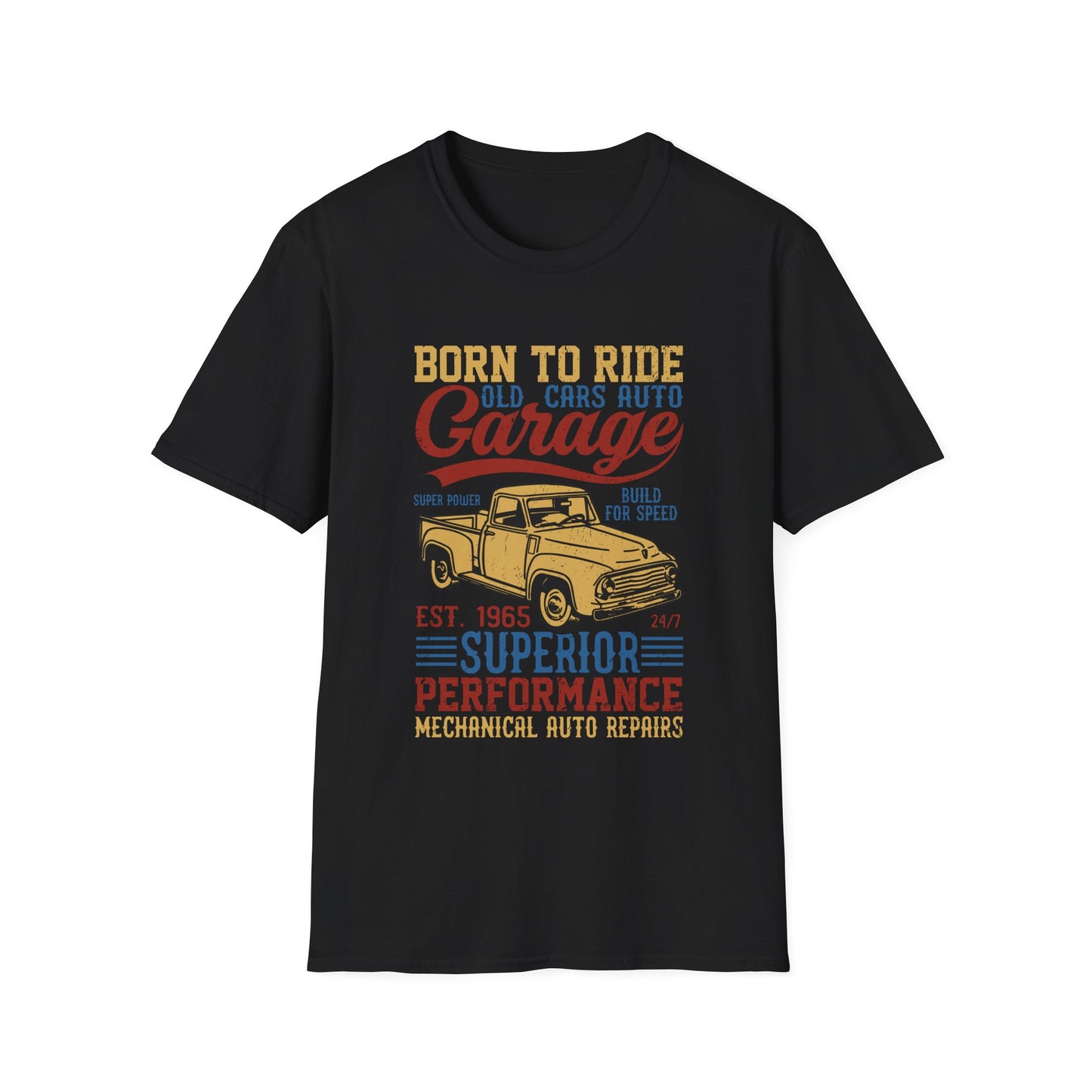 Unisex T-Shirt - Auto Garage Design