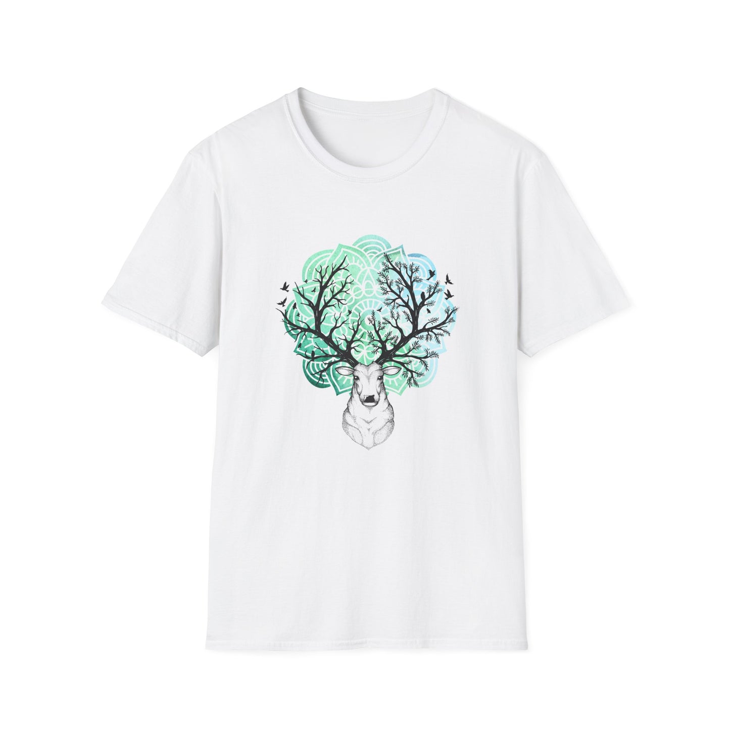Raindeer T-Shirt - Unisex Softstyle