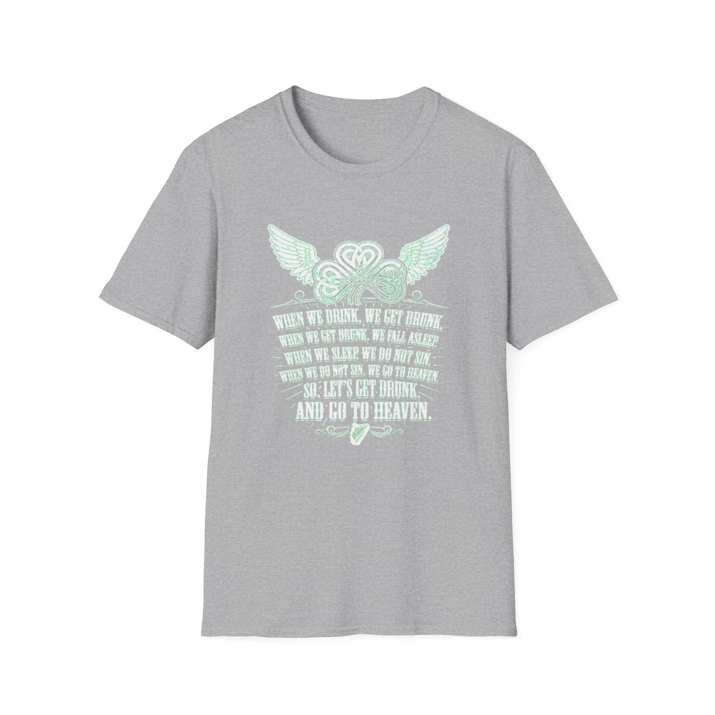 Unisex T-Shirt American Irish Roots Toast Design