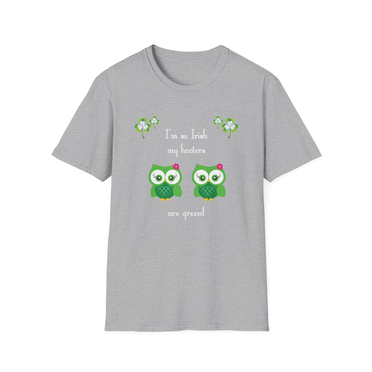 Irish Hooters Unisex T-Shirt - St. Patrick's Day Green Design