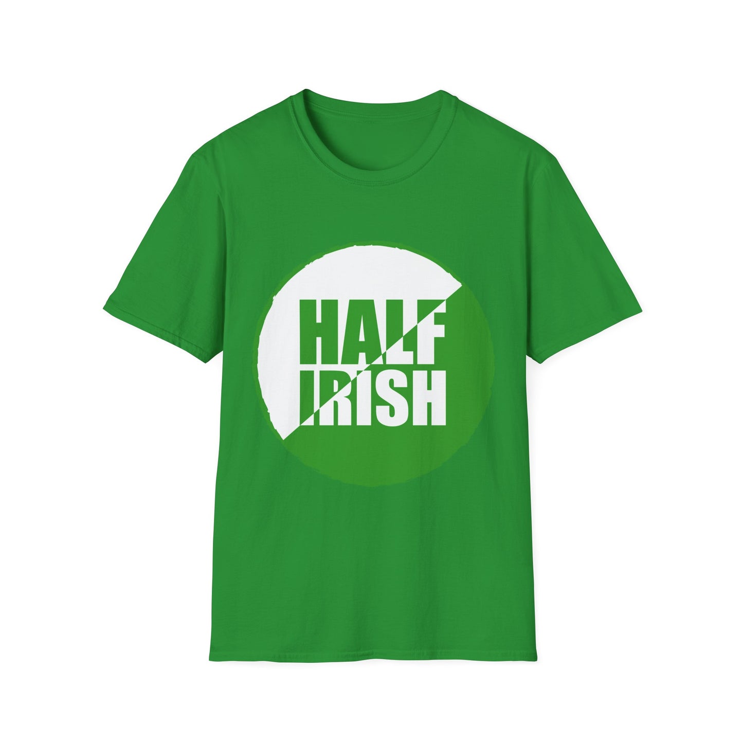 Half Irish Shamrock Design for St. Patrick's Day