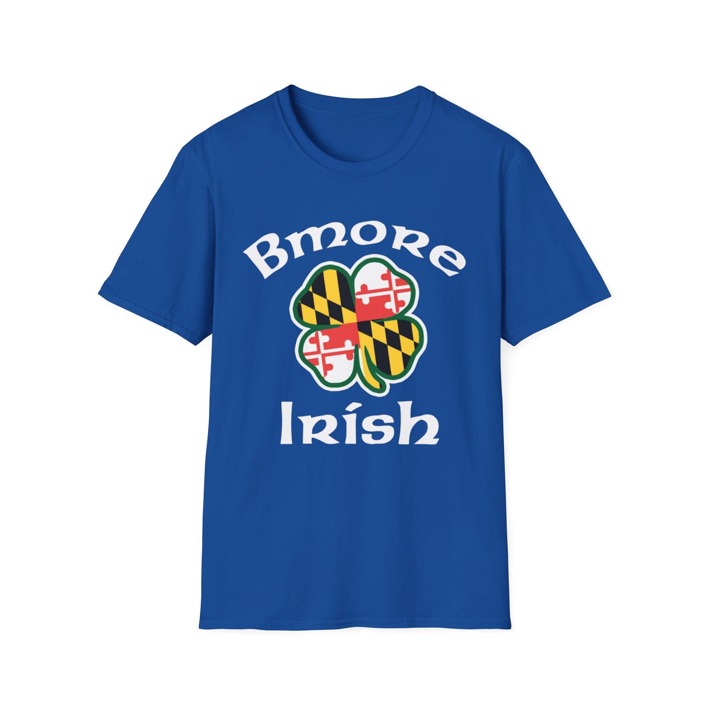 Unisex T-Shirt Baltimore Irish Shamrock Design