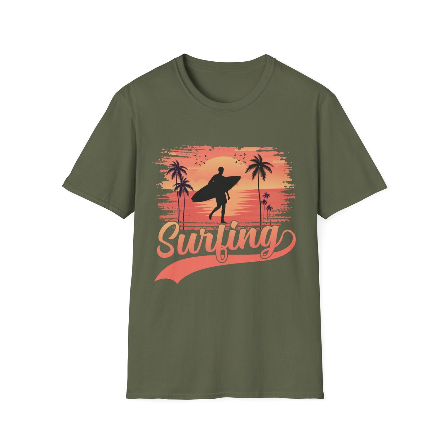 Surfing T-Shirt - Ride the Waves in Style
