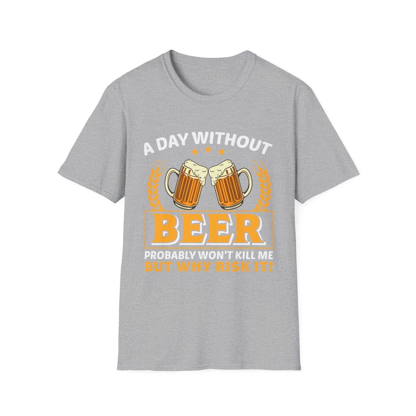 Beer Lover Unisex T-Shirt - A Day Without Beer