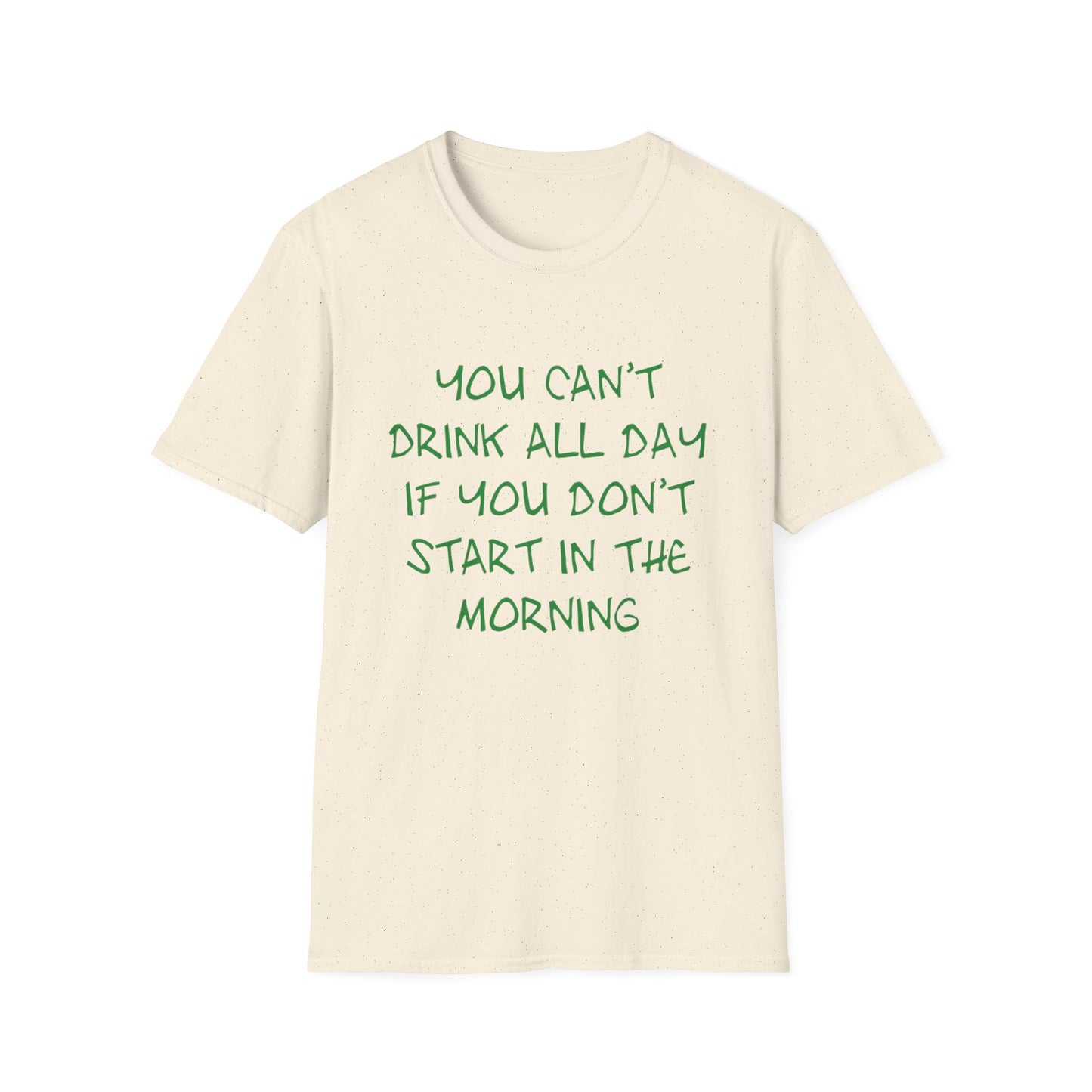 Drink All Day Unisex T-Shirt - Funny Drinking Tee for Party Lovers