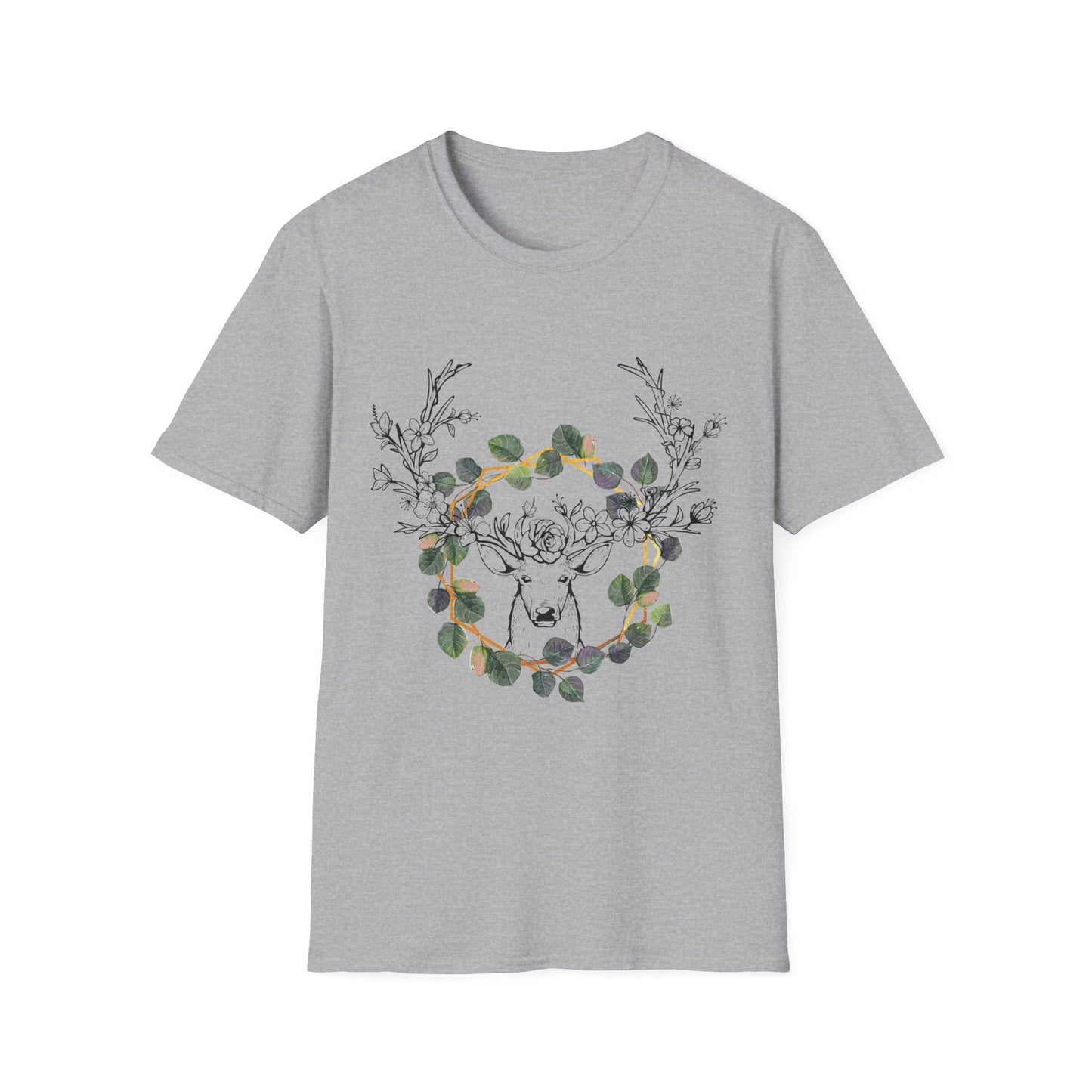Horns Graphic Tee | Unisex Softstyle T-Shirt