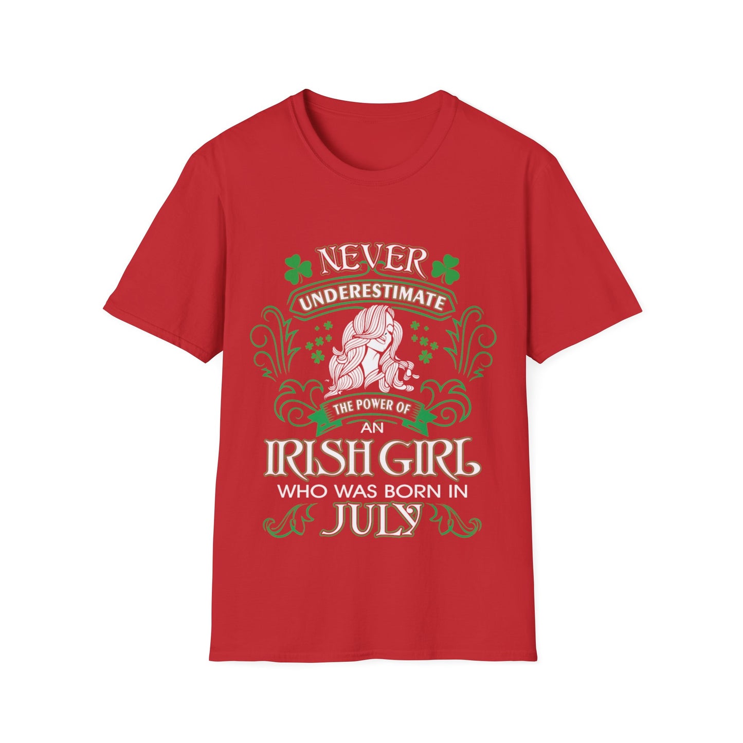 July Birthday Irish Girl - T-Shirt