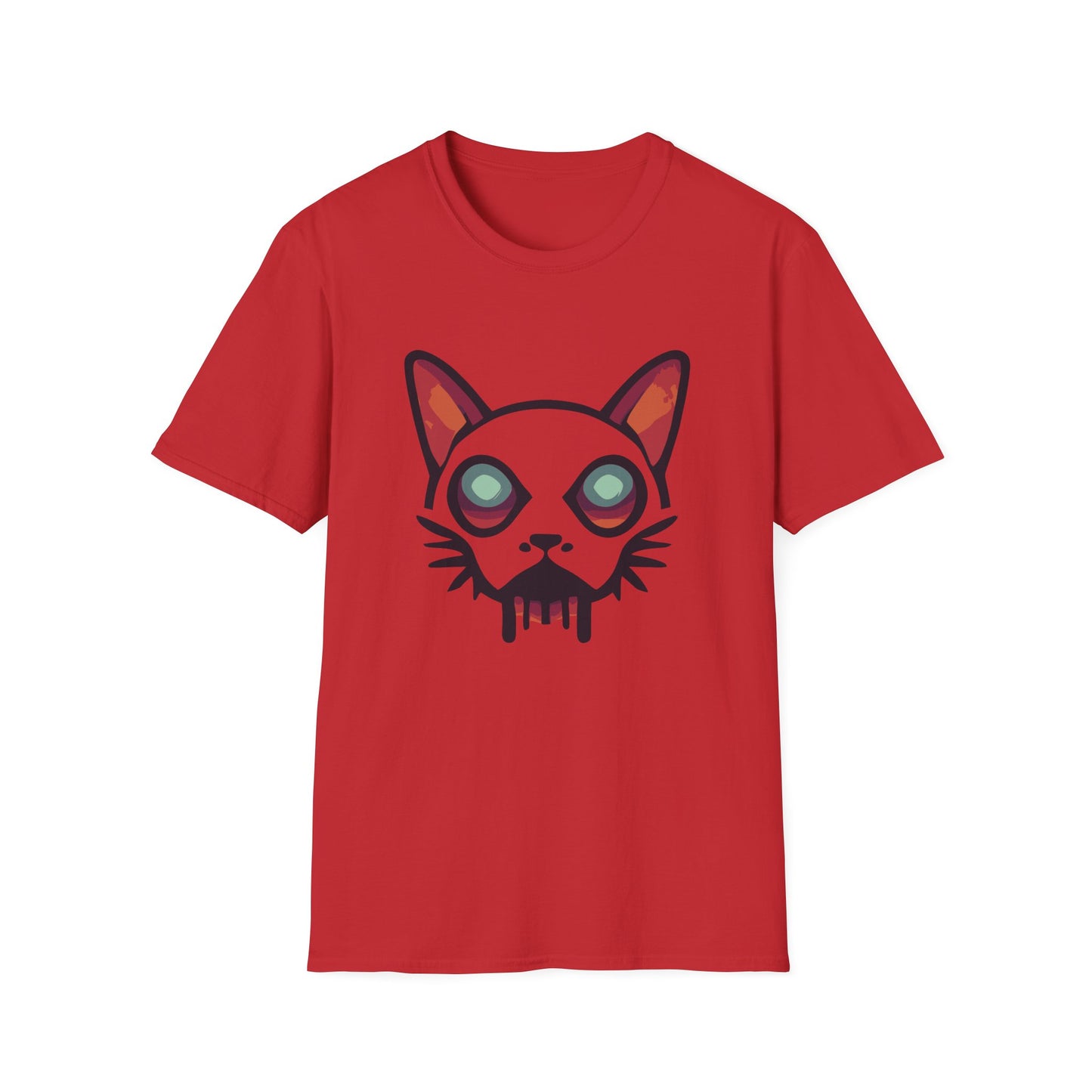 Unisex T-Shirt - Vampire Puss Design