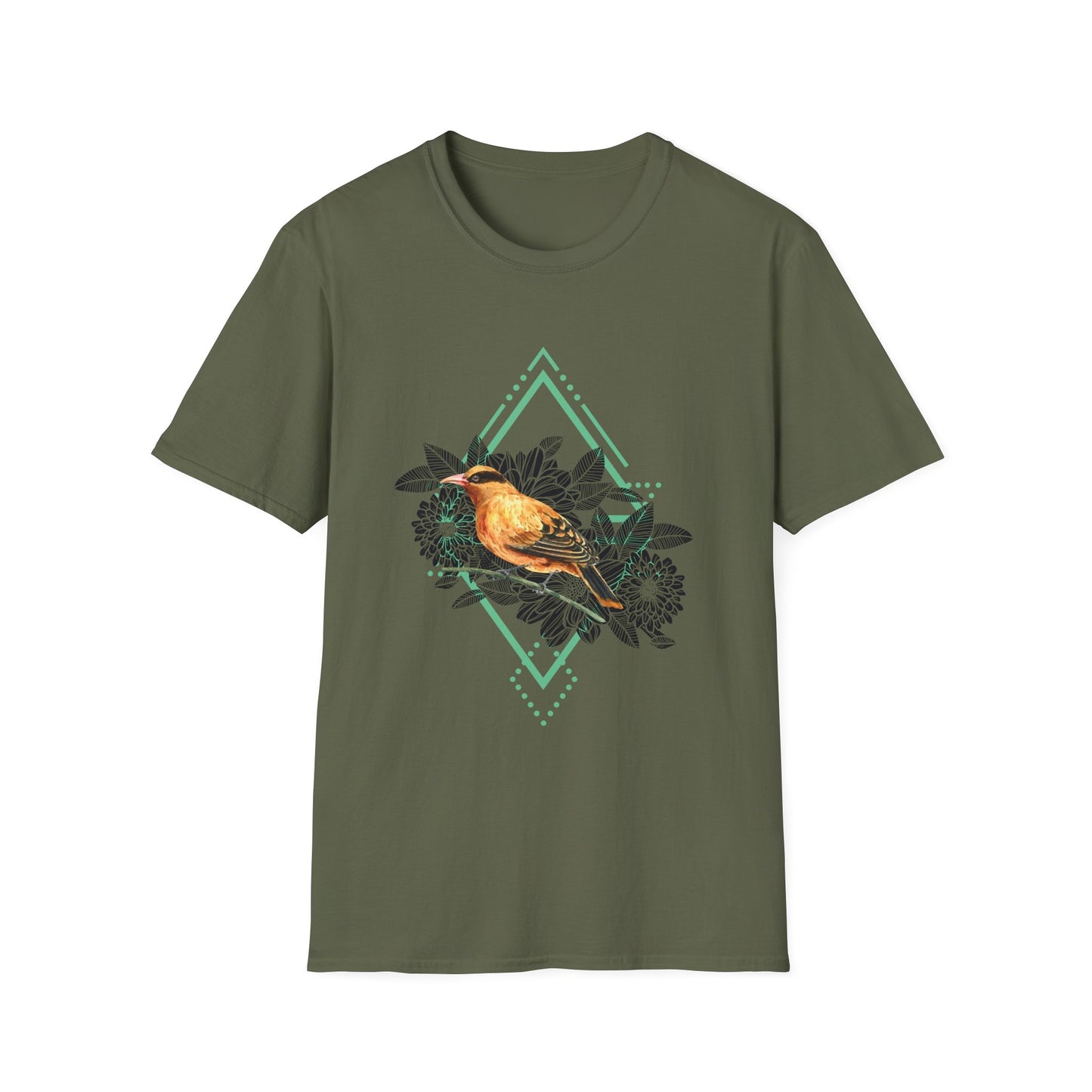 Birdwatcher T-Shirt - On The Perch Design
