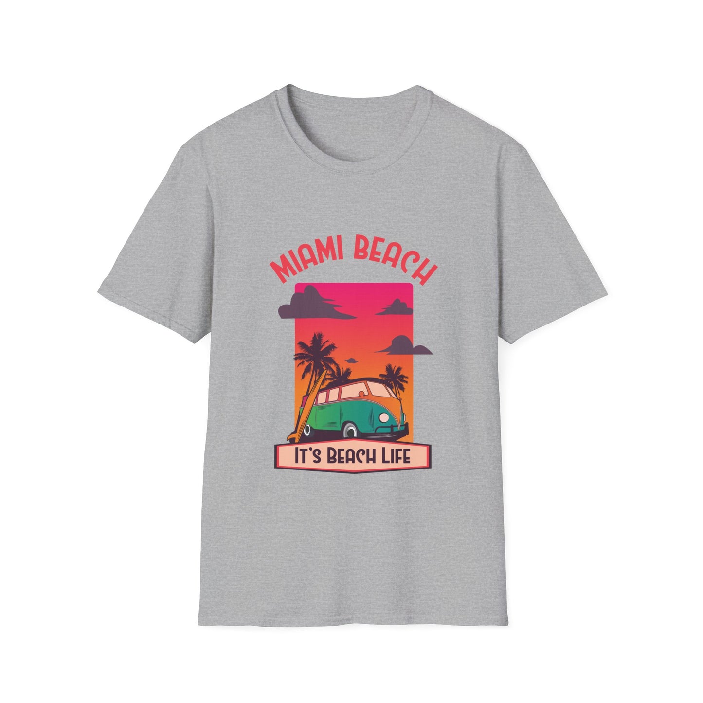 Beach Life T-Shirt - Miami Beach Design