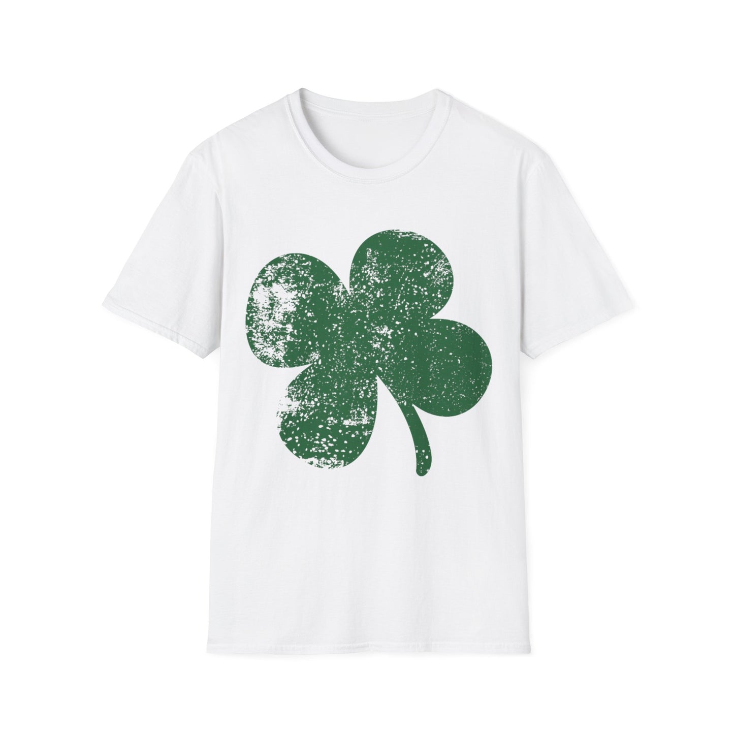 St. Patrick's Day T-Shirt - Lucky Four Leaf Clover Design