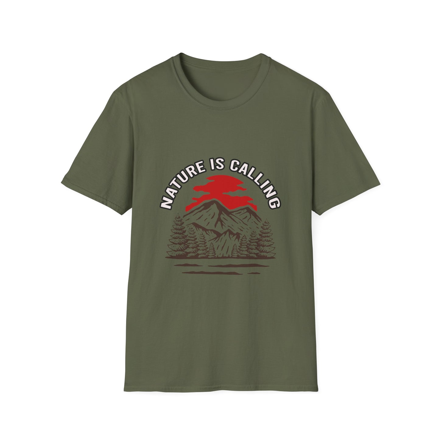 Nature Is Calling T-Shirt - Nature Lover Gift - Outdoor Enthusiast Shirt