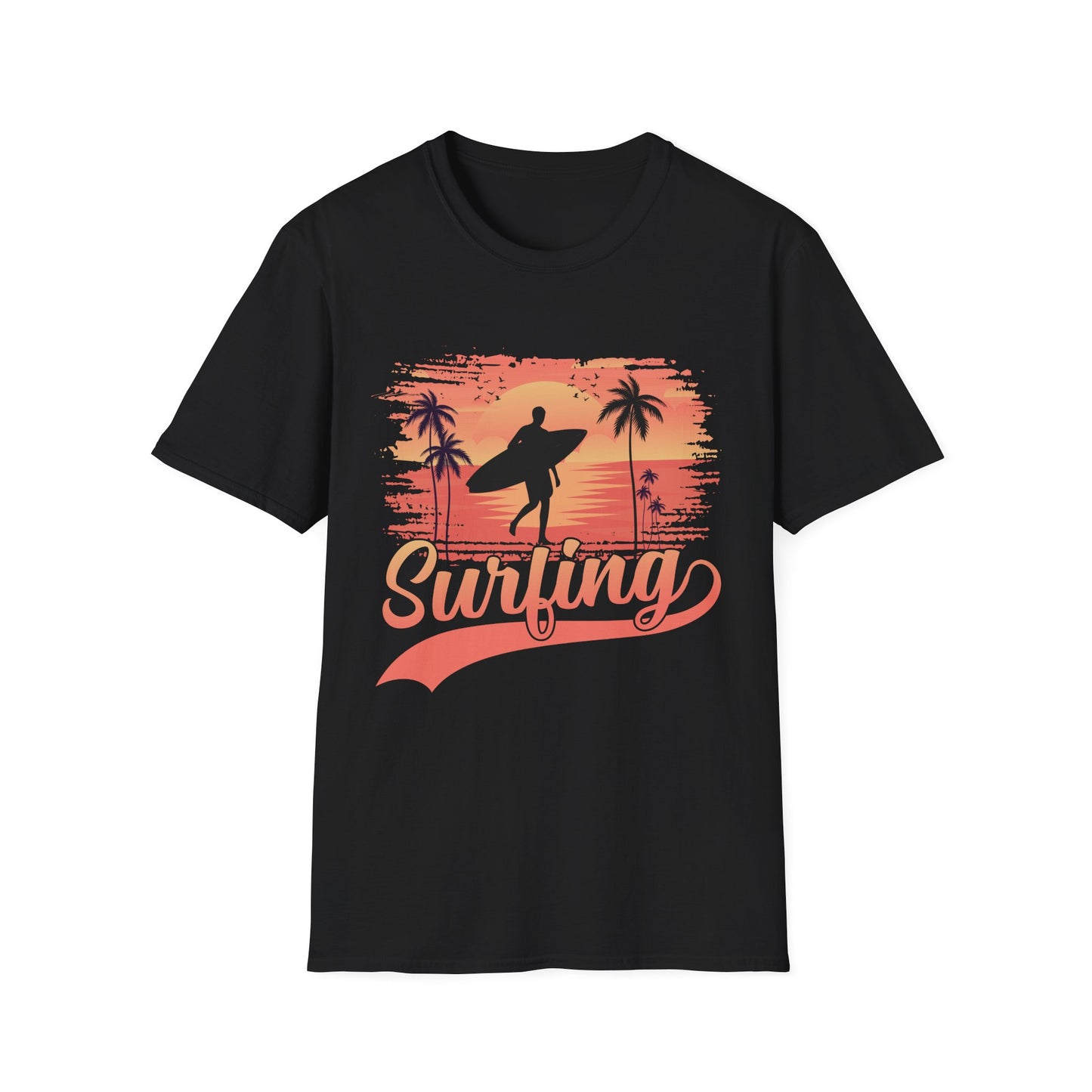 Surfing T-Shirt - Ride the Waves in Style