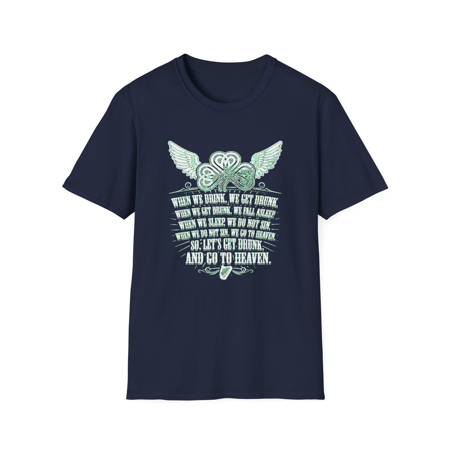 Unisex T-Shirt American Irish Roots Toast Design