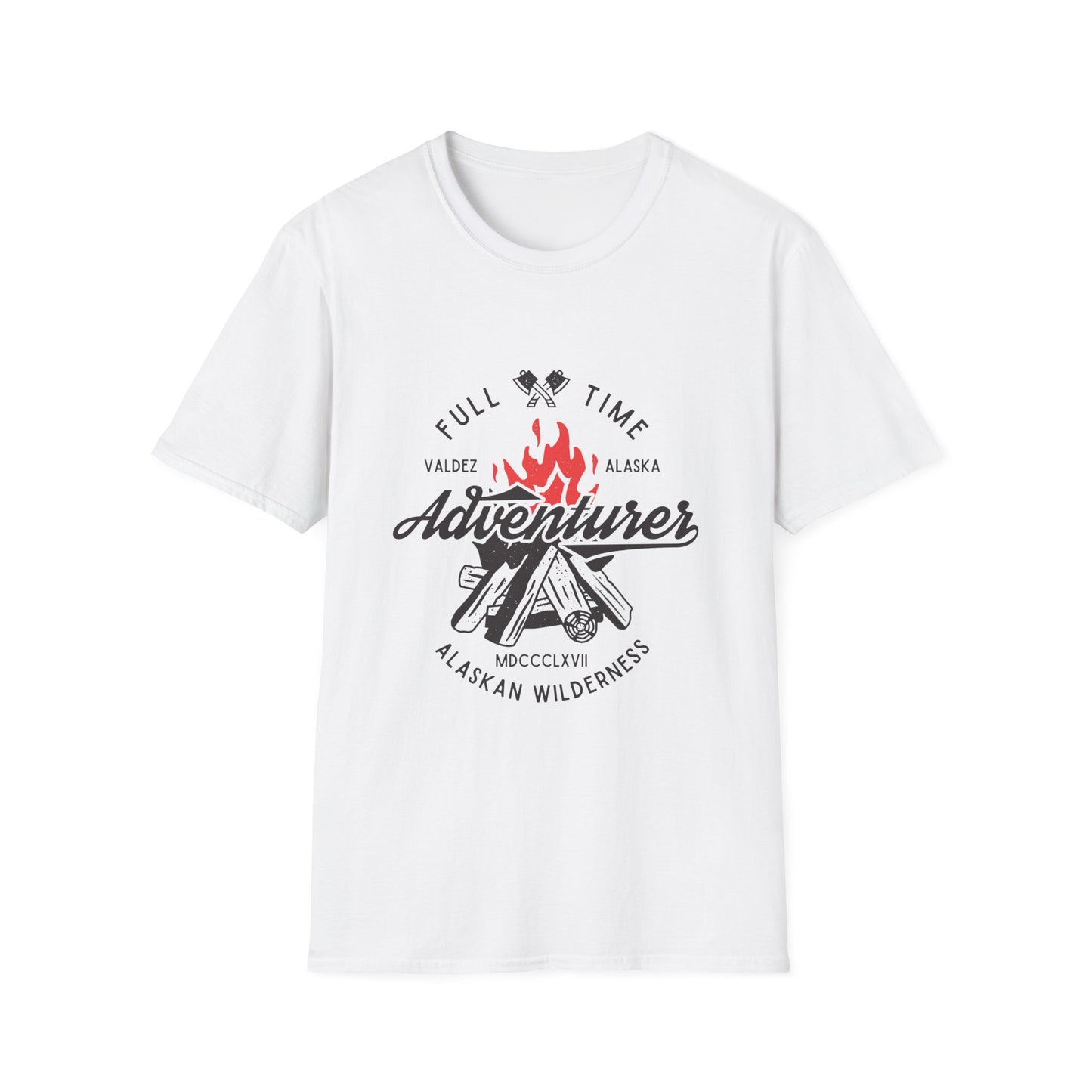 Adventure T-Shirt - Fulltime Adventurer Design