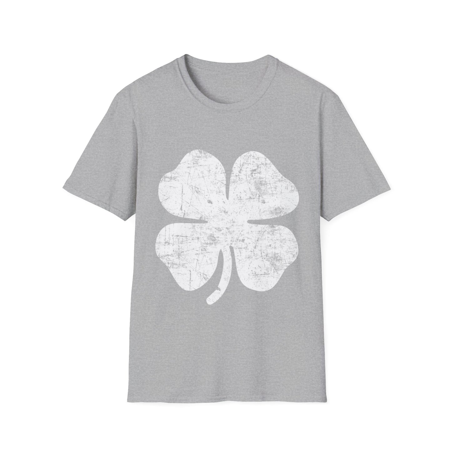 Grunge White Clover T-Shirt