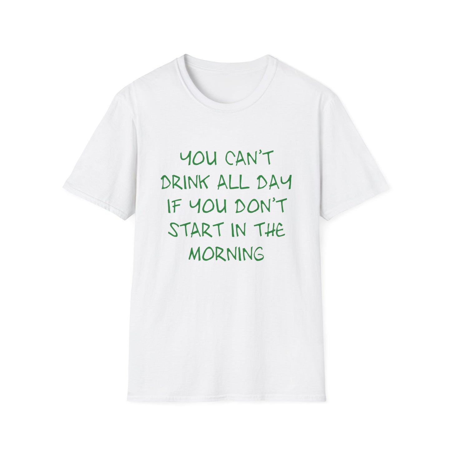Drink All Day Unisex T-Shirt - Funny Drinking Tee for Party Lovers