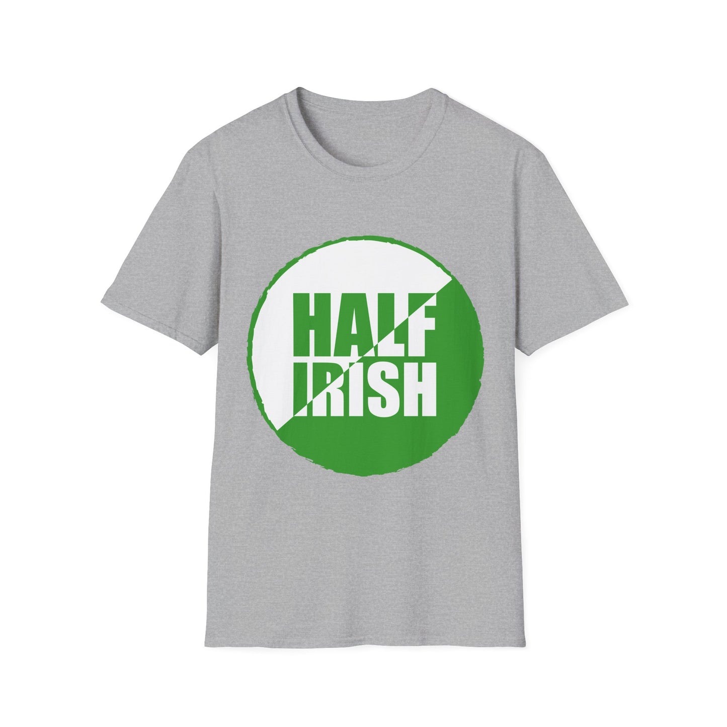 Half Irish Shamrock Design for St. Patrick's Day