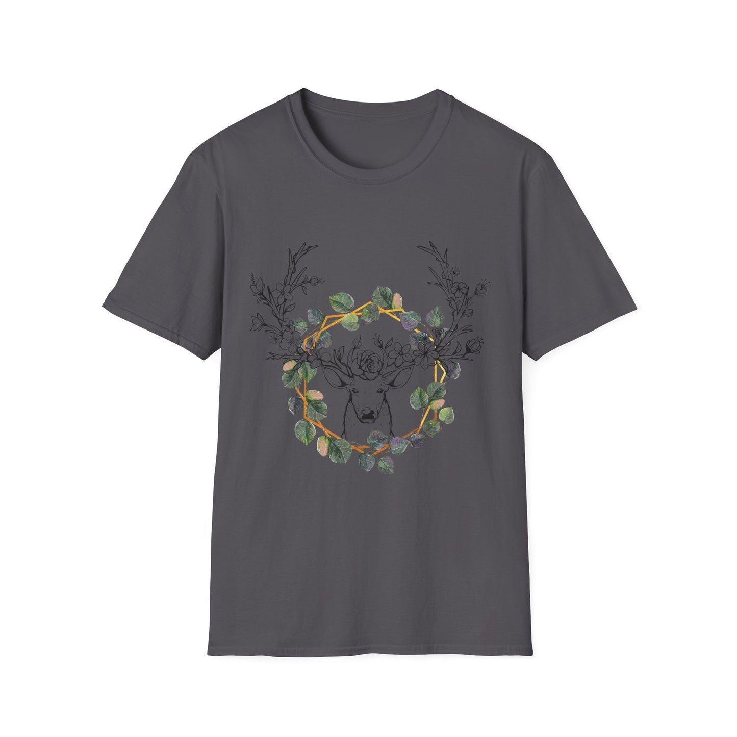 Horns Graphic Tee | Unisex Softstyle T-Shirt
