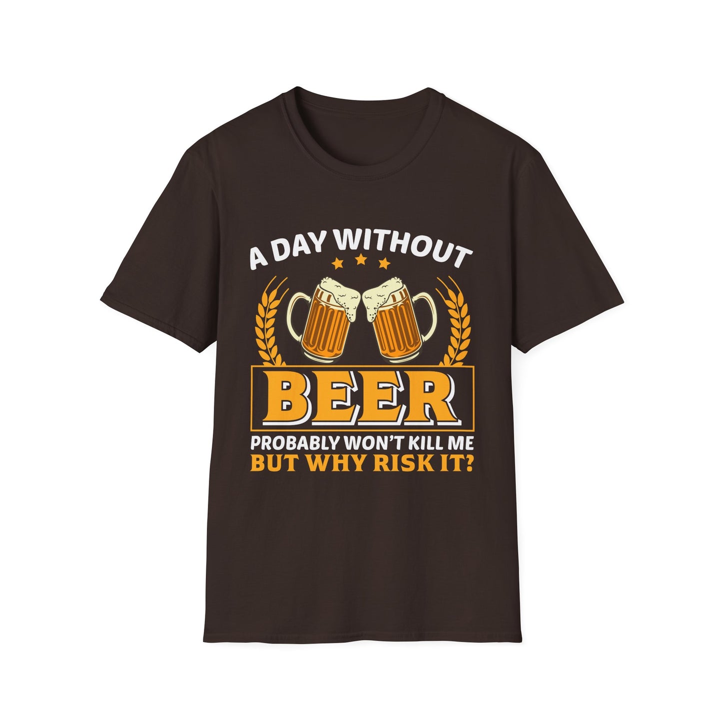 Beer Lover Unisex T-Shirt - A Day Without Beer
