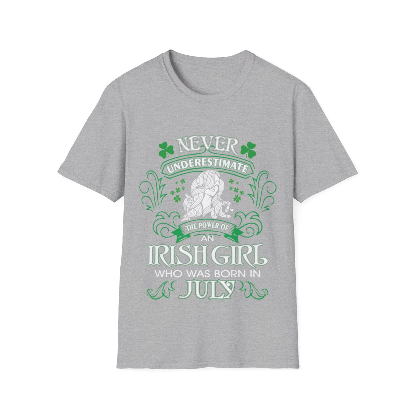 July Birthday Irish Girl - T-Shirt