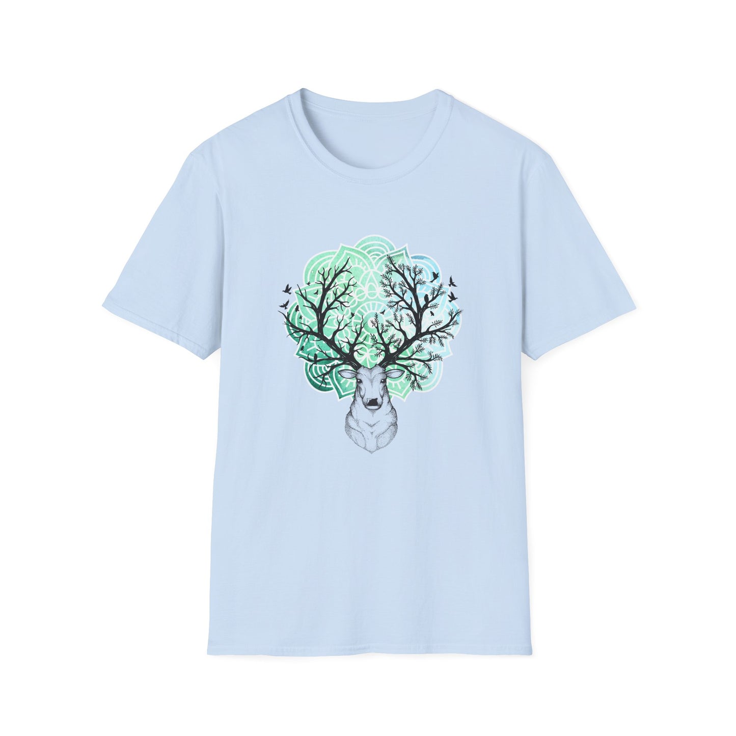 Raindeer T-Shirt - Unisex Softstyle