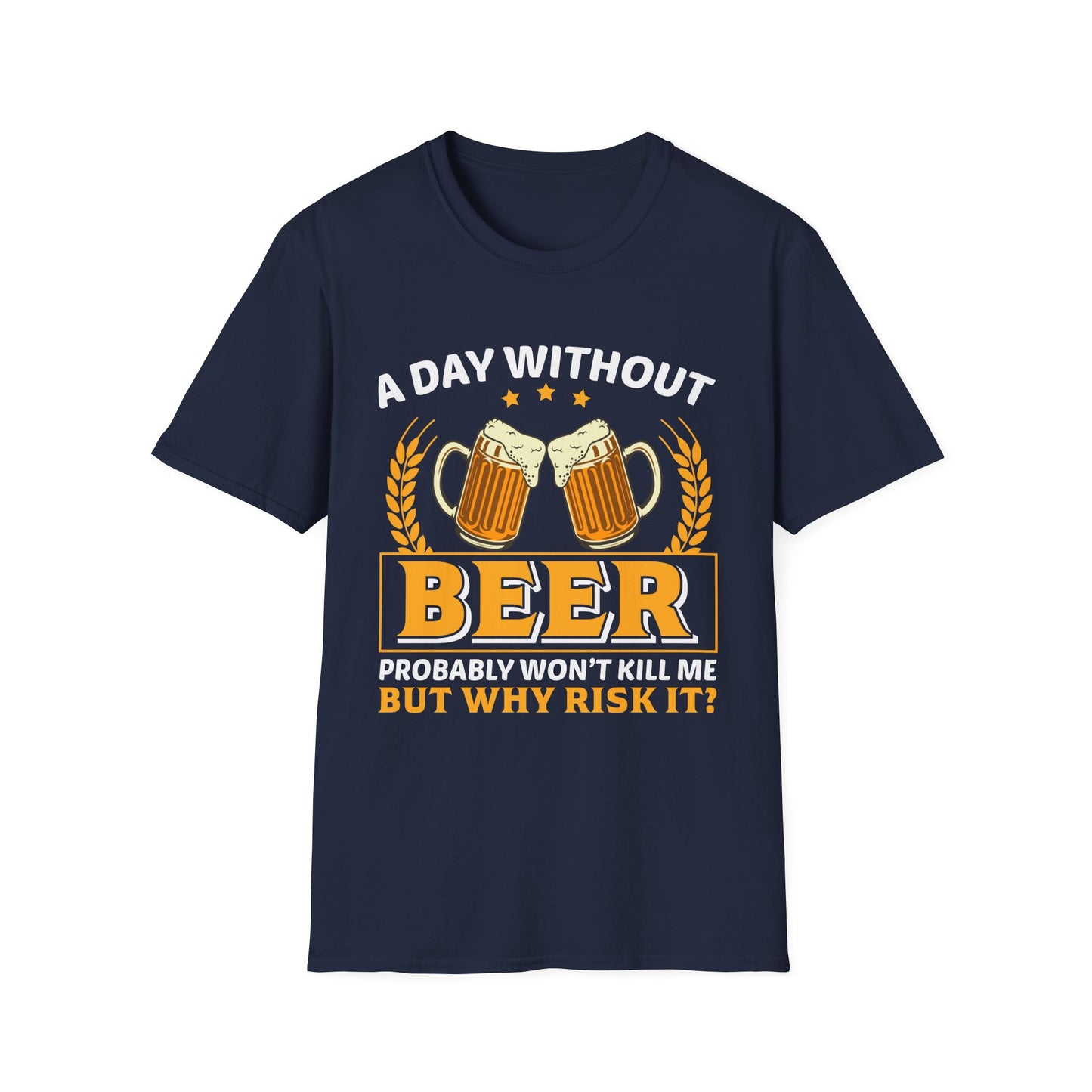 Beer Lover Unisex T-Shirt - A Day Without Beer