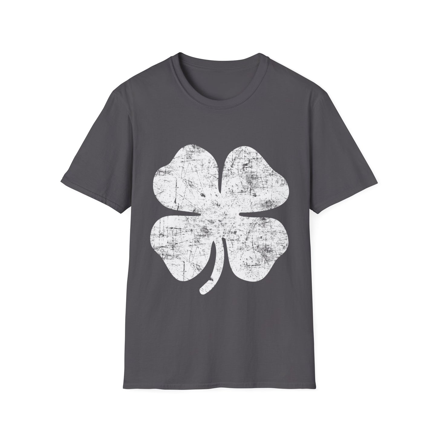 Grunge White Clover T-Shirt