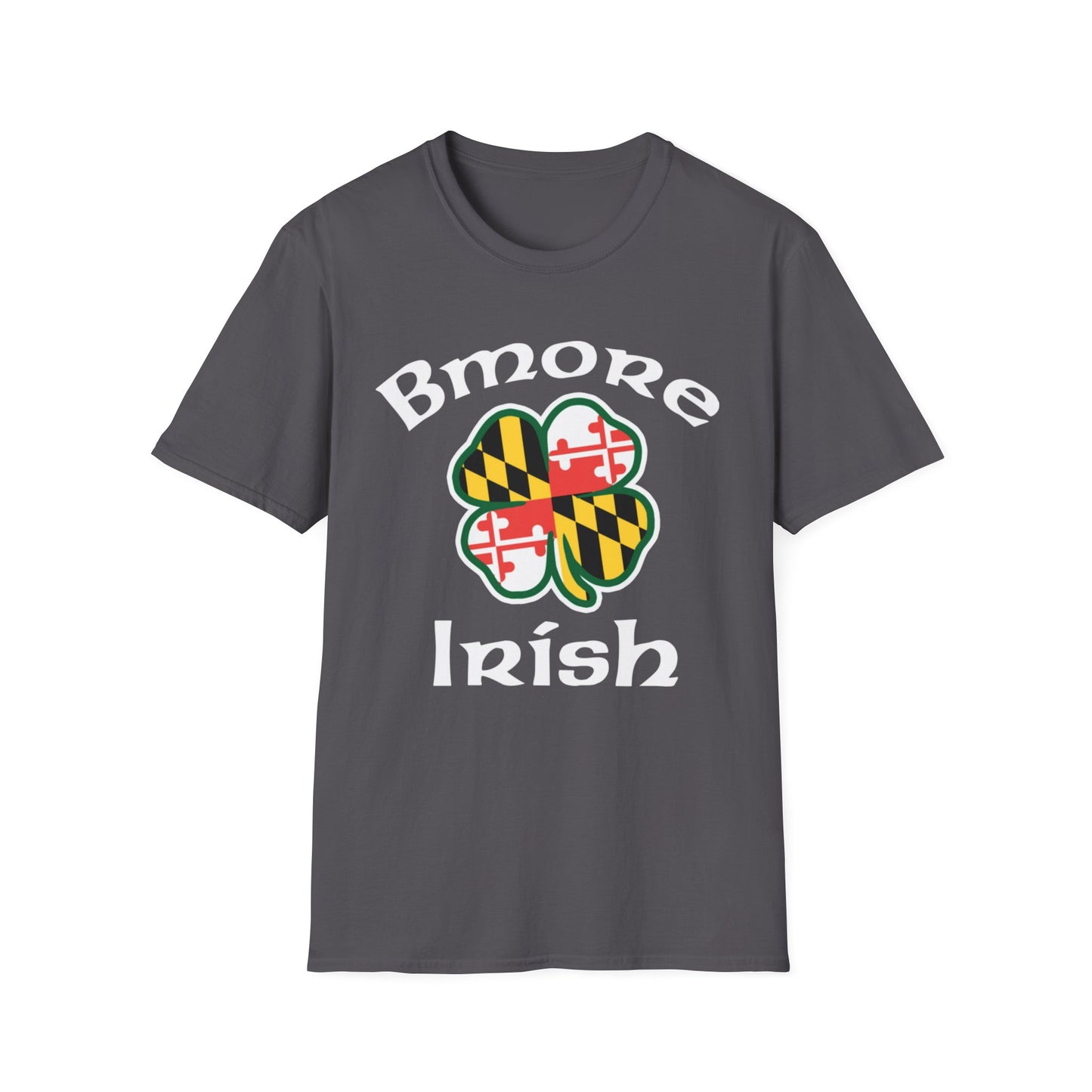 Unisex T-Shirt Baltimore Irish Shamrock Design