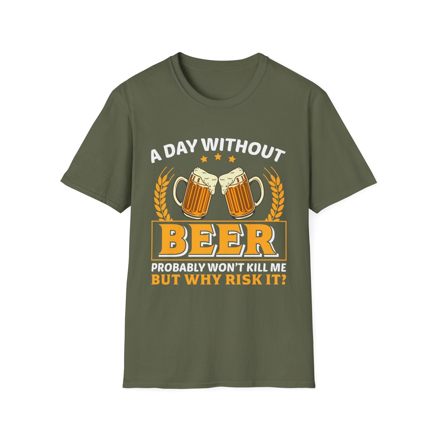 Beer Lover Unisex T-Shirt - A Day Without Beer