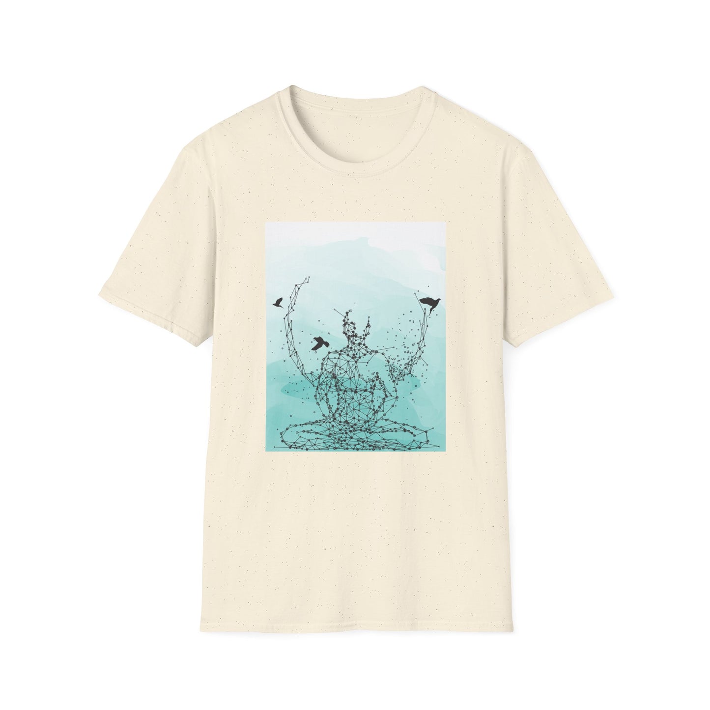 Yoga Pose Unisex T-Shirt - Easy Pose Design