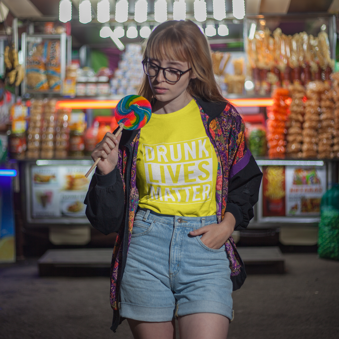 Graphic Tee: Drunk Lives Matter