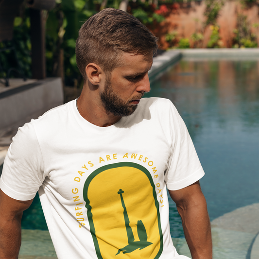 Surfing Days Softstyle T-Shirt - Beach Lover Summer Tee