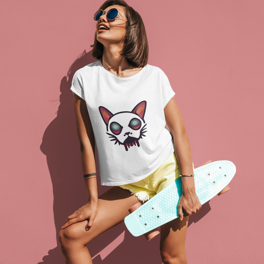 Unisex T-Shirt - Vampire Puss Design