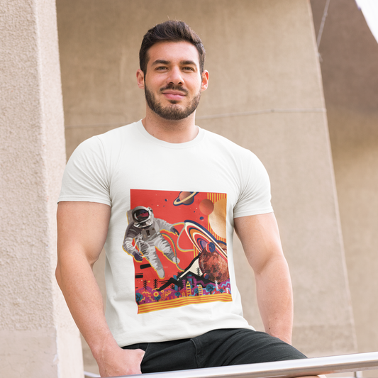 Astronaut T-Shirt - Space Explorer Unisex Softstyle Tee