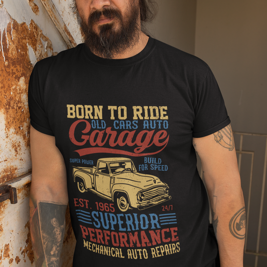 Unisex T-Shirt - Auto Garage Design