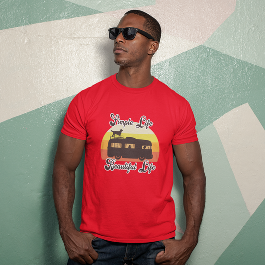 T-Shirt - Simple Life Beautiful Life Graphic Tee