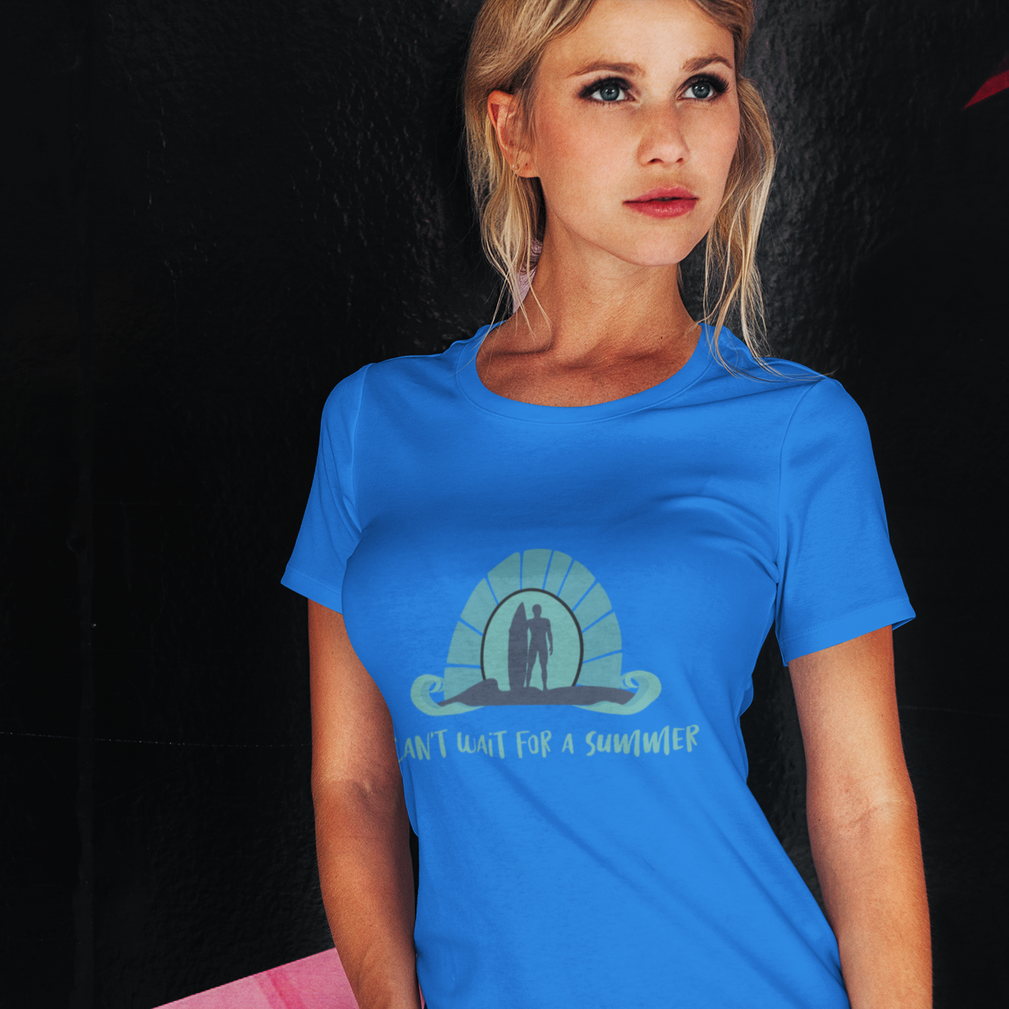 Summer Vibes Unisex Softstyle T-Shirt - Cant wait for Summer