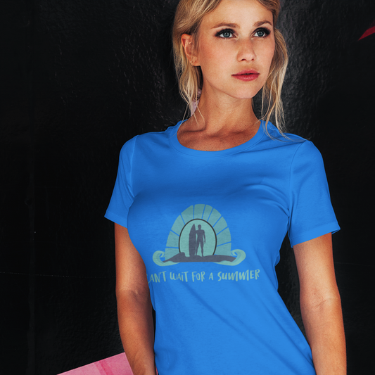 Summer Vibes Unisex Softstyle T-Shirt - Cant wait for Summer