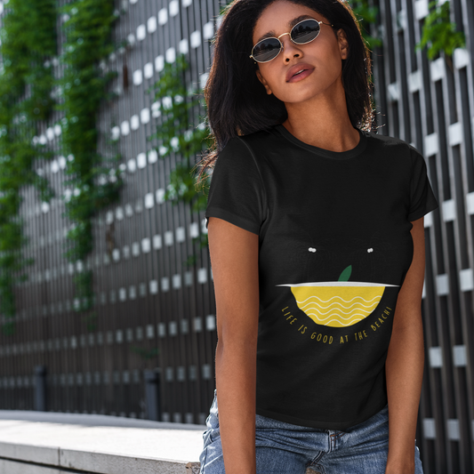 Beach Life Unisex T-Shirt - Life is Good Design