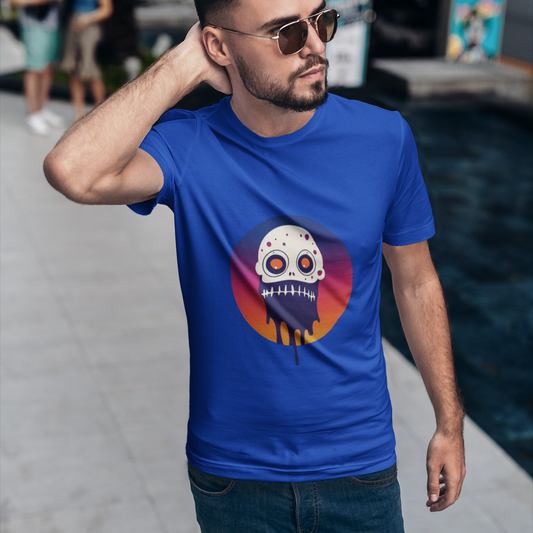 Zombie T-Shirt - Zipped Zombie Design