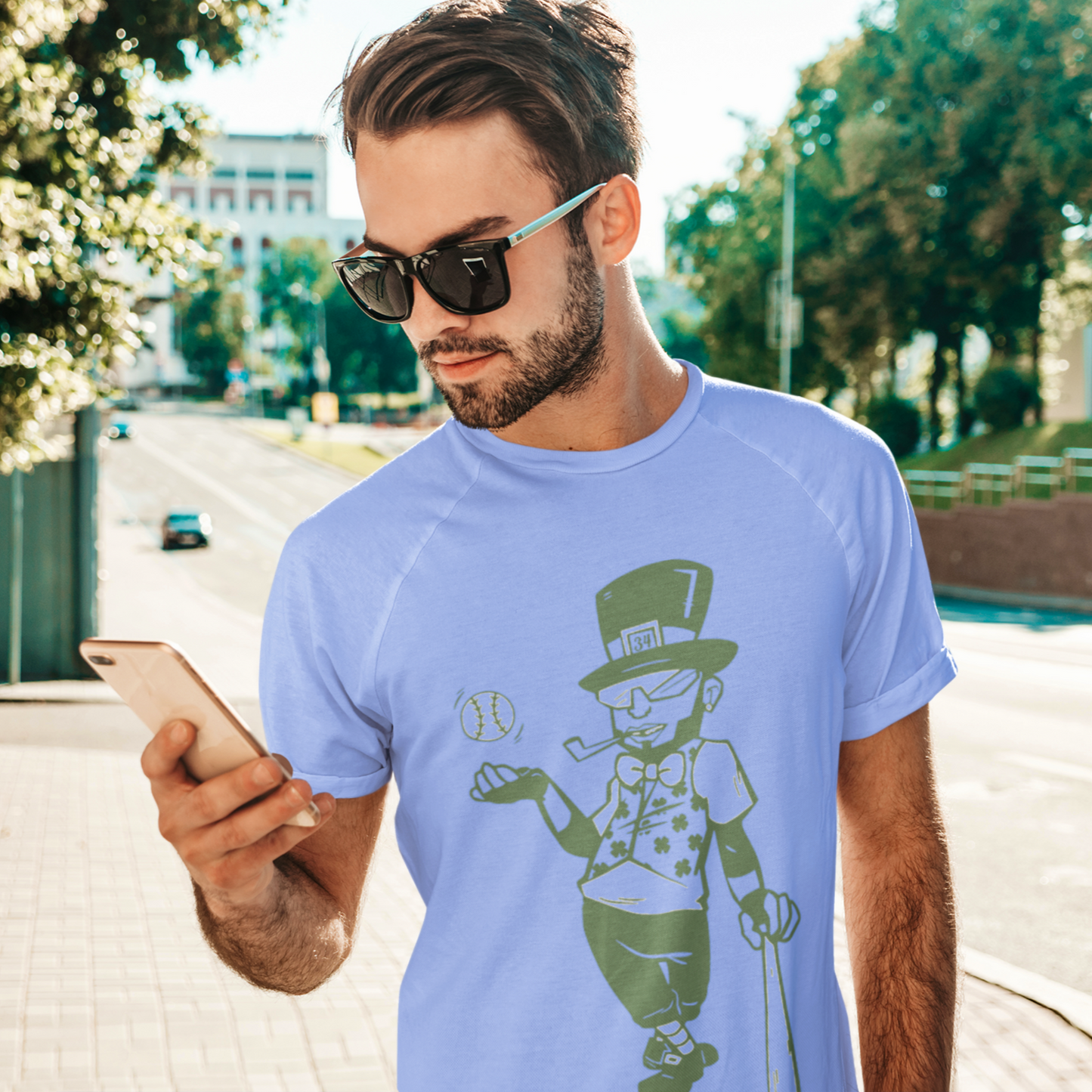 T-Shirt Big Lucky David Ortiz Design Unisex Softstyle