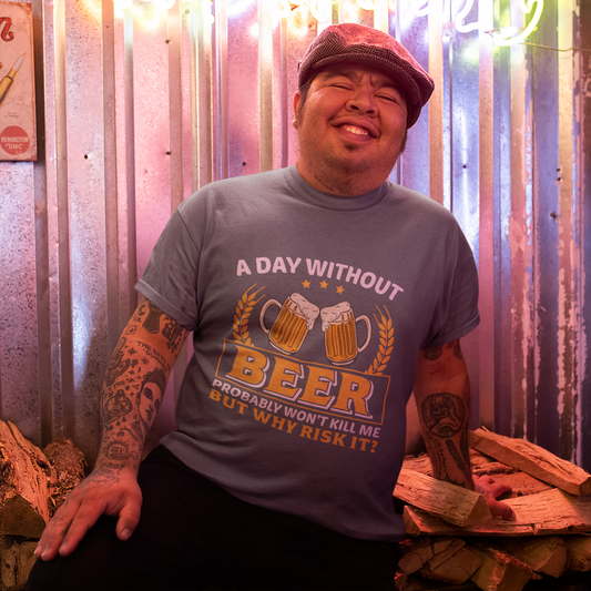 Beer Lover Unisex T-Shirt - A Day Without Beer