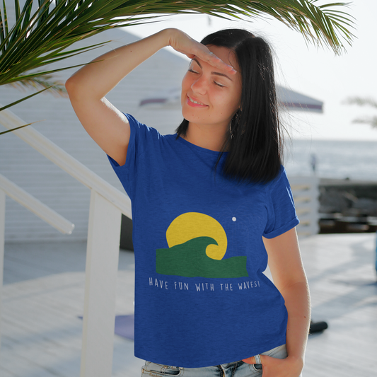 Waves T-Shirt - Have Fun with the Waves