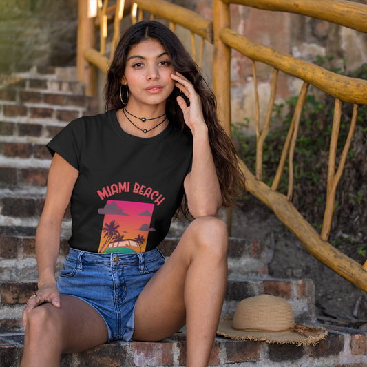Beach Life T-Shirt - Miami Beach Design